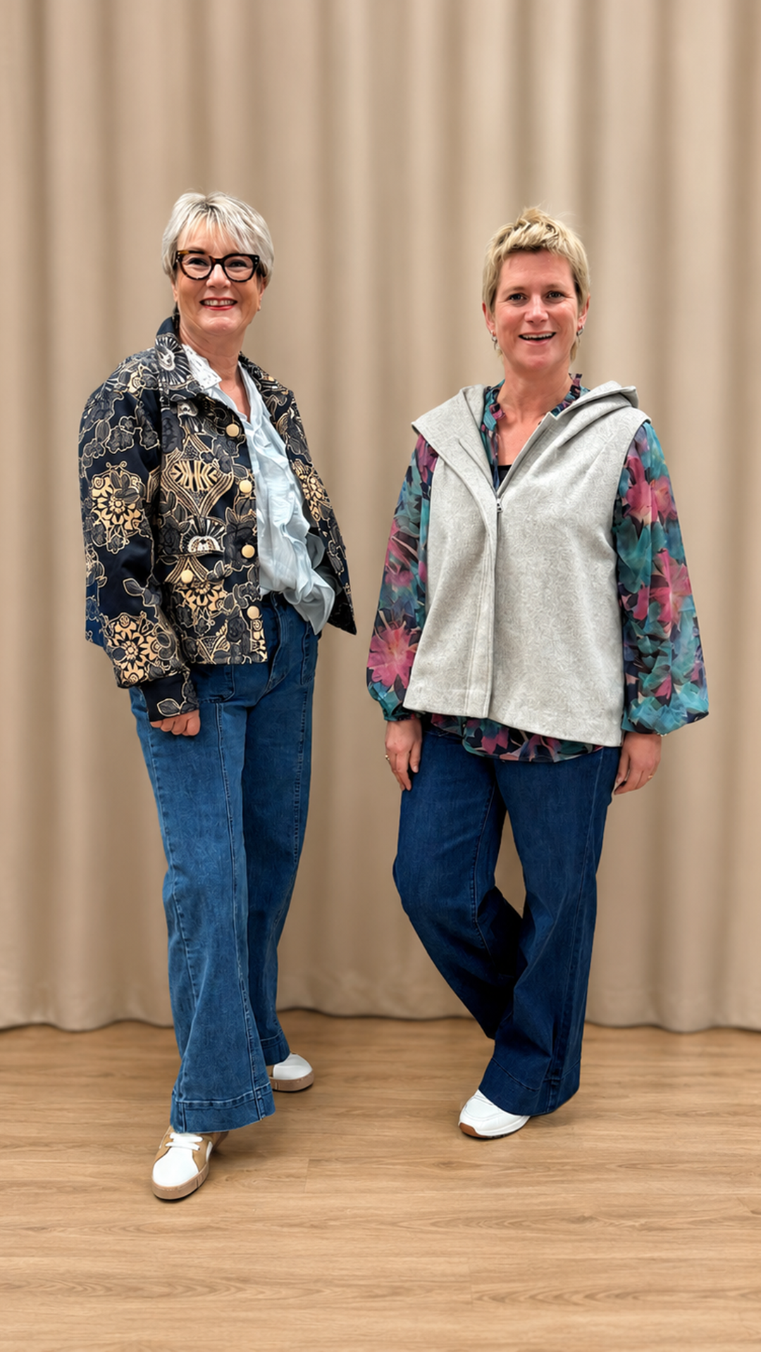 style items clothing on different bodies